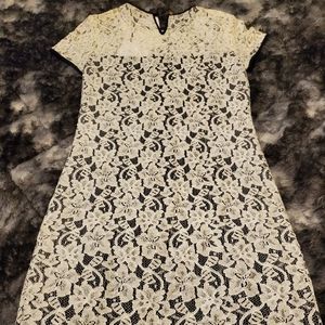 Diane Von Furstenberg Lace Mini Dress